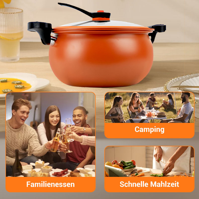 🔥Zeitlich begrenzt 50% RABATT🥗🍲Mikro-Schnellkochtopf mit großem Fassungsvermögen🍲🍲