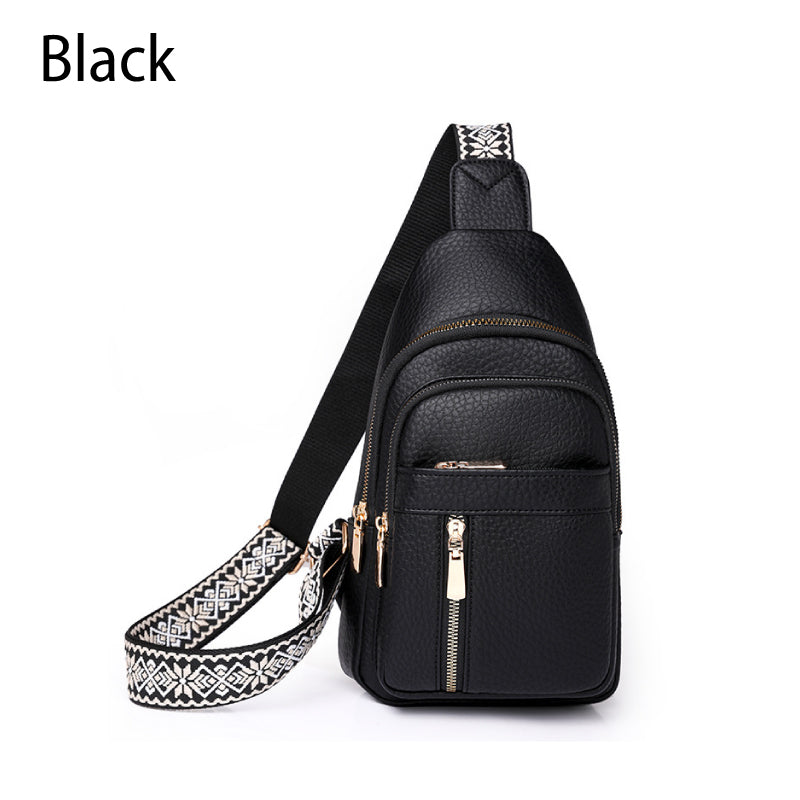 🔥50 % RABATT🔥Brusttasche aus Vintage-PU-Leder für Damen