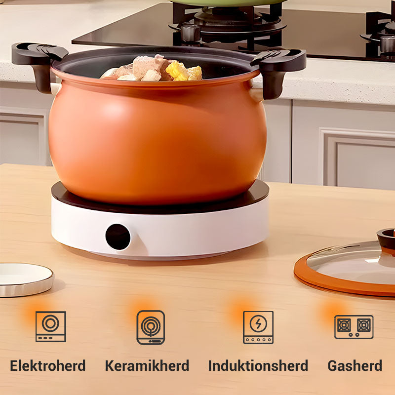 🔥Zeitlich begrenzt 50% RABATT🥗🍲Mikro-Schnellkochtopf mit großem Fassungsvermögen🍲🍲