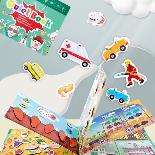 Beschäftigungsbuch für Kinder zur Entwicklung von Lernfähigkeiten
