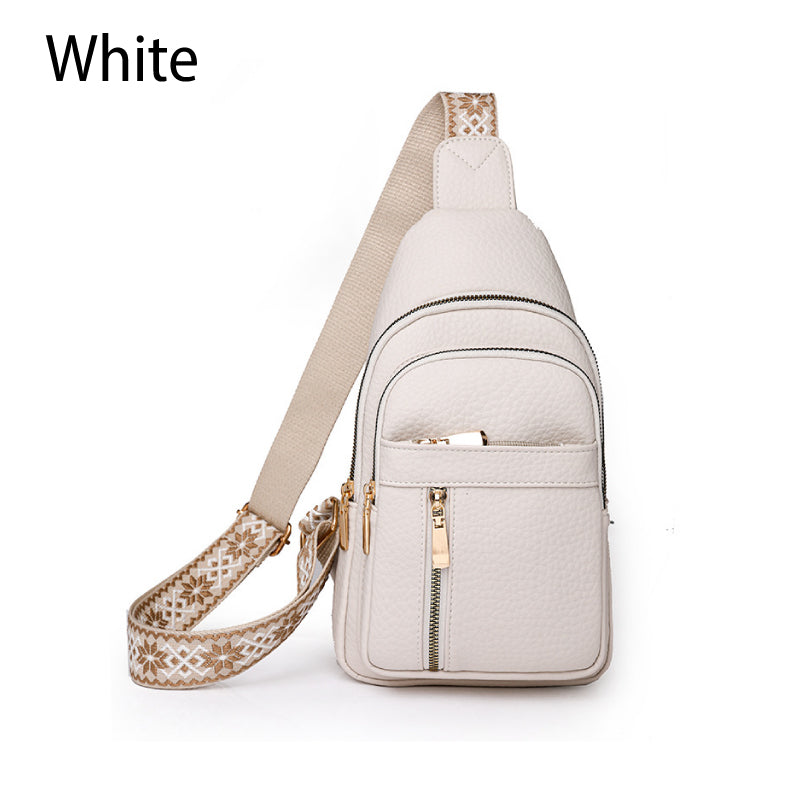 🔥50 % RABATT🔥Brusttasche aus Vintage-PU-Leder für Damen