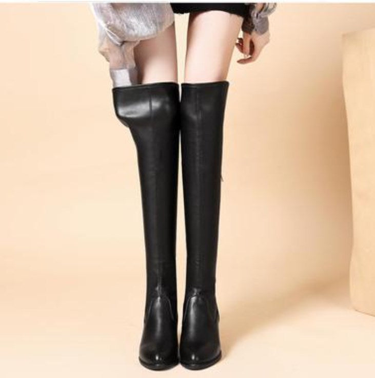 🌸Zeitlich begrenzt 50% Rabatt ✨Herbst-Winter-Serie✨warme Lederstiefel für Damen