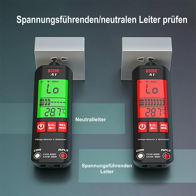 A1 vollautomatisches intelligentes Digitalmultimeter mit Verbrennungsschutz(50% RABATT)