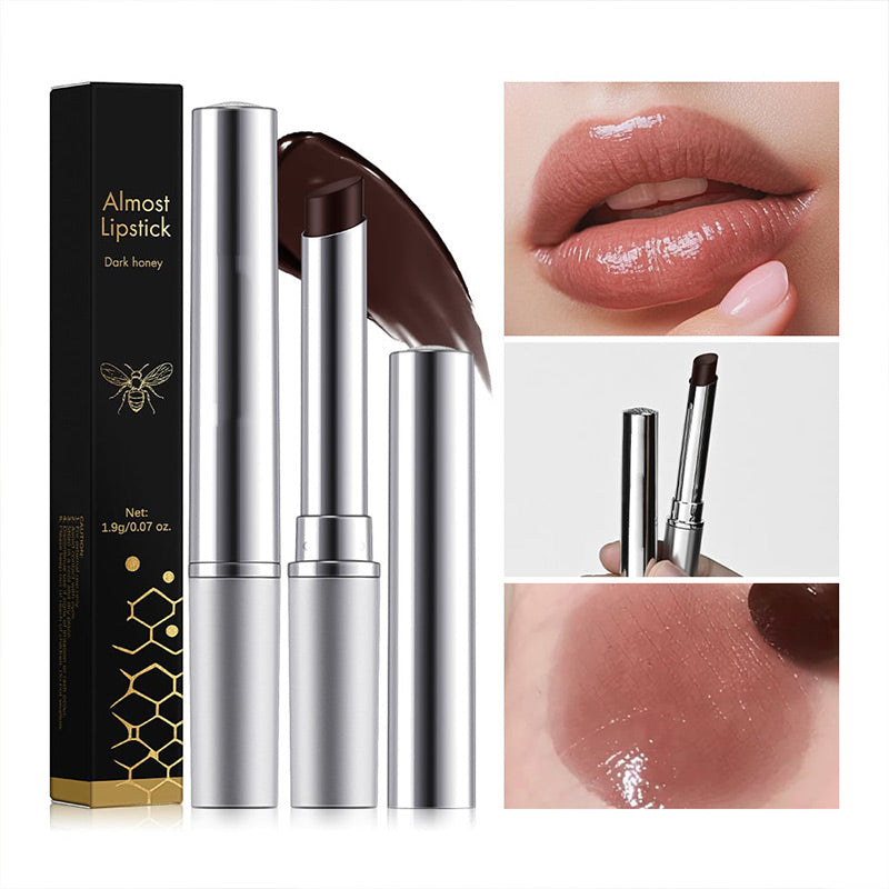 Schwarzer Honig getönter Lippenbalsam
