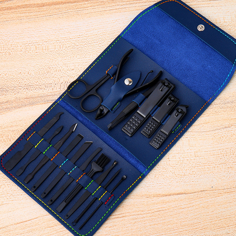 16 PCS Nagelpflege-Set(Zehn Farben)