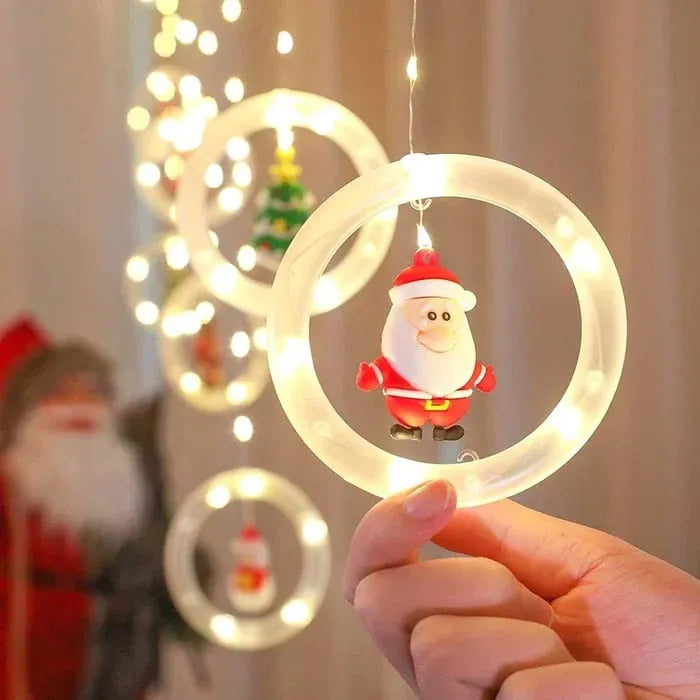 đ
Weihnachtsdekor-Ringlichter