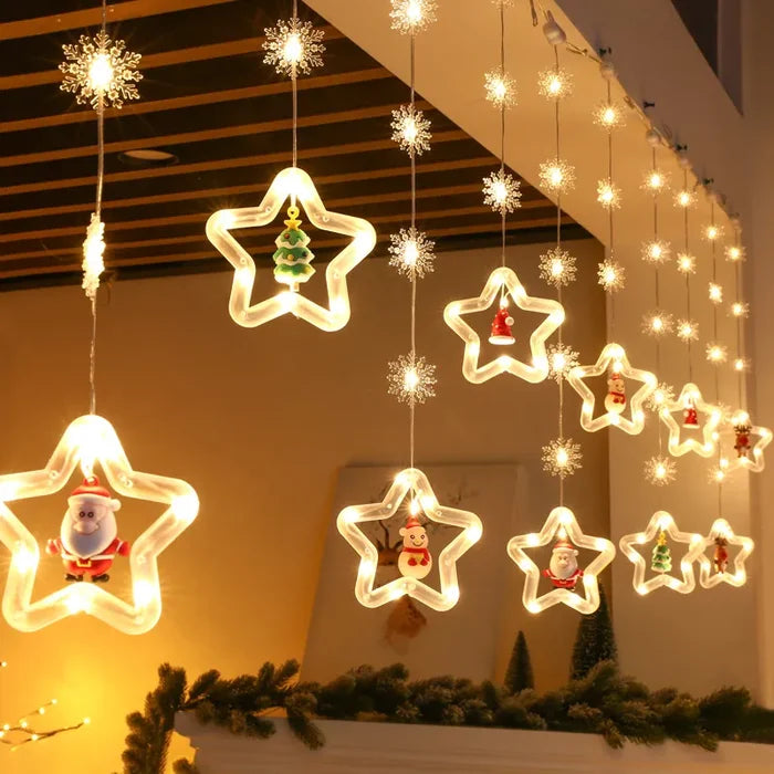 đ
Weihnachtsdekor-Ringlichter