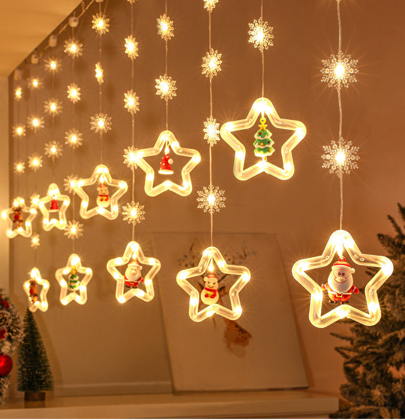 đ
Weihnachtsdekor-Ringlichter