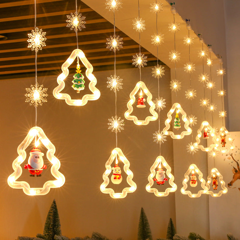 đ
Weihnachtsdekor-Ringlichter
