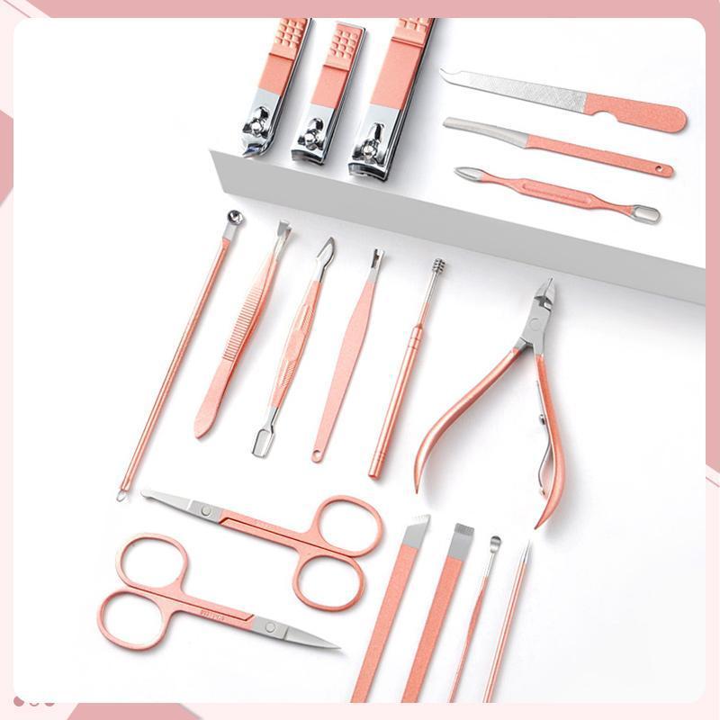 16 PCS Nagelpflege-Set(Zehn Farben)