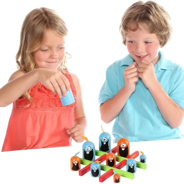 đ„Gobblet Gobblers Eltern-Kind-Puzzle fĂŒr Kinder zur FrĂŒherziehung