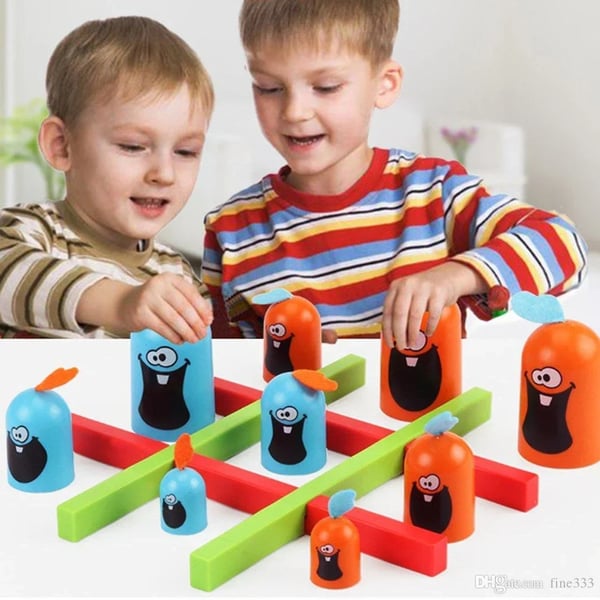 đ„Gobblet Gobblers Eltern-Kind-Puzzle fĂŒr Kinder zur FrĂŒherziehung
