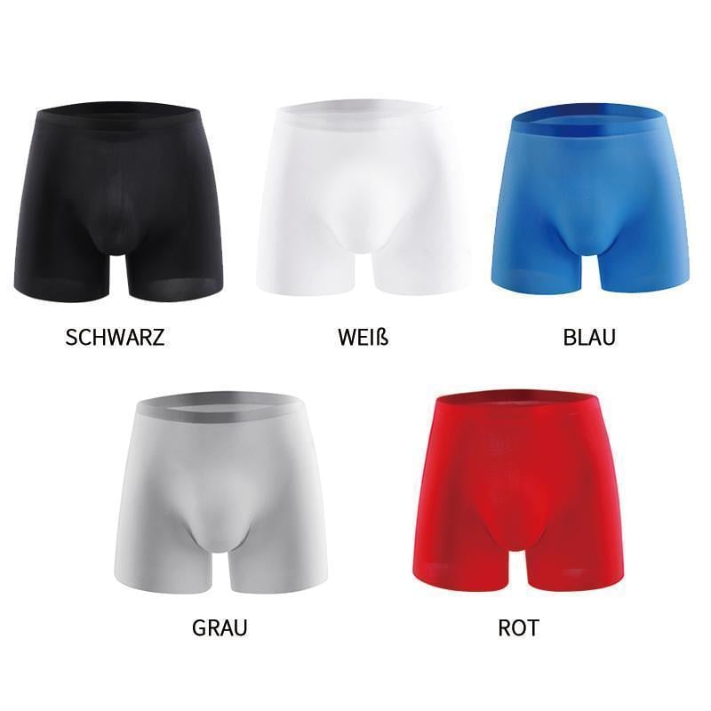 MĂ€nnliche atmungsaktive Unterhose aus Eisseide