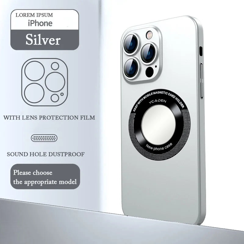 Magnetische leckage mark staubdichtes netz fall Abdeckung für iPhone