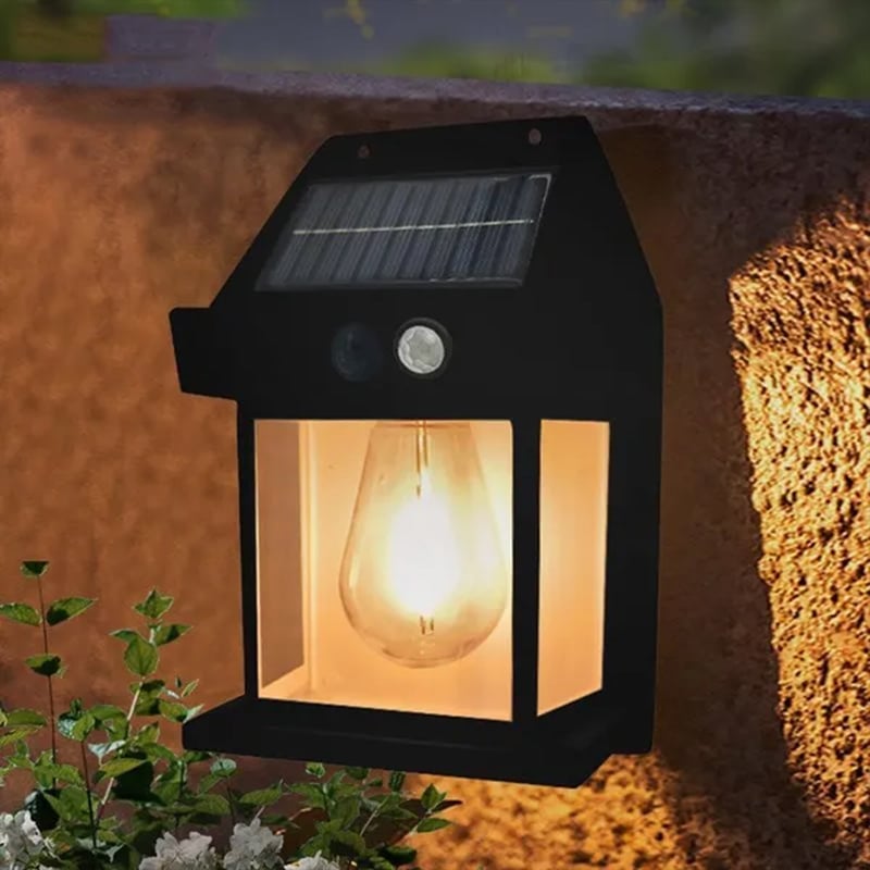 Neue Solar-Wandleuchte für den Außenbereich