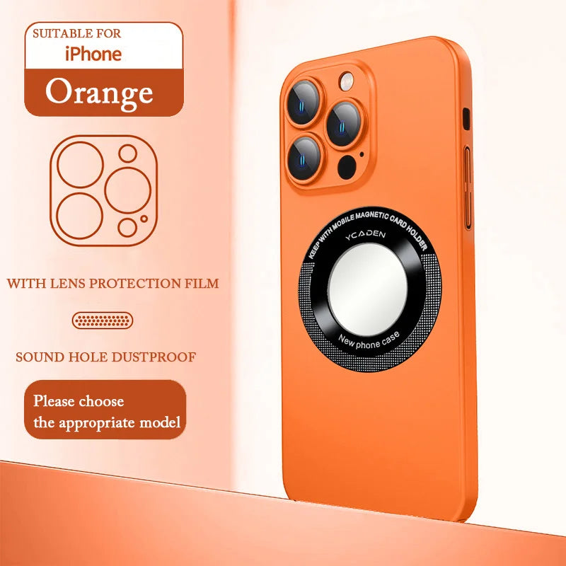 Magnetische leckage mark staubdichtes netz fall Abdeckung für iPhone