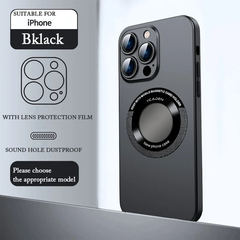 Magnetische leckage mark staubdichtes netz fall Abdeckung für iPhone