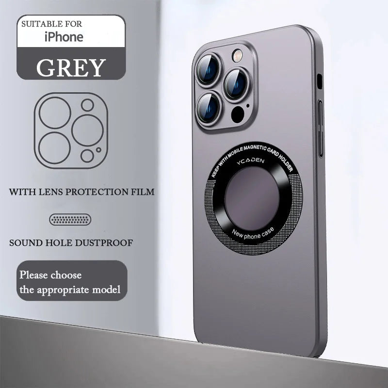 Magnetische leckage mark staubdichtes netz fall Abdeckung für iPhone