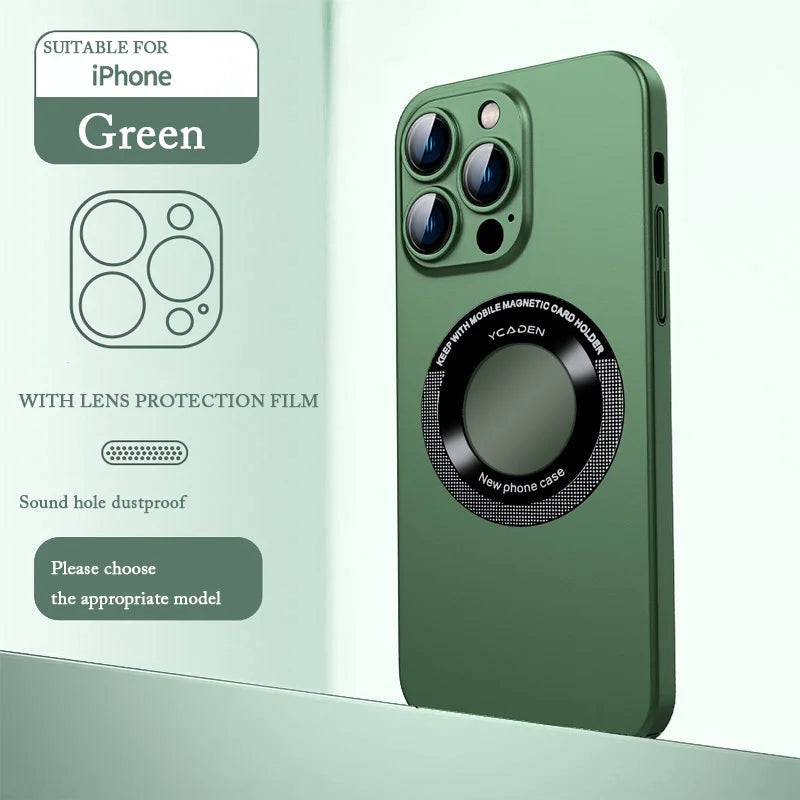 Magnetische leckage mark staubdichtes netz fall Abdeckung für iPhone