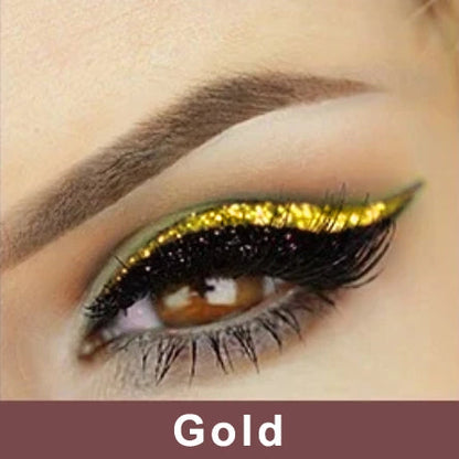 Einteiliger und wiederverwendbarer Aufkleber für Eyeliner und Wimpern