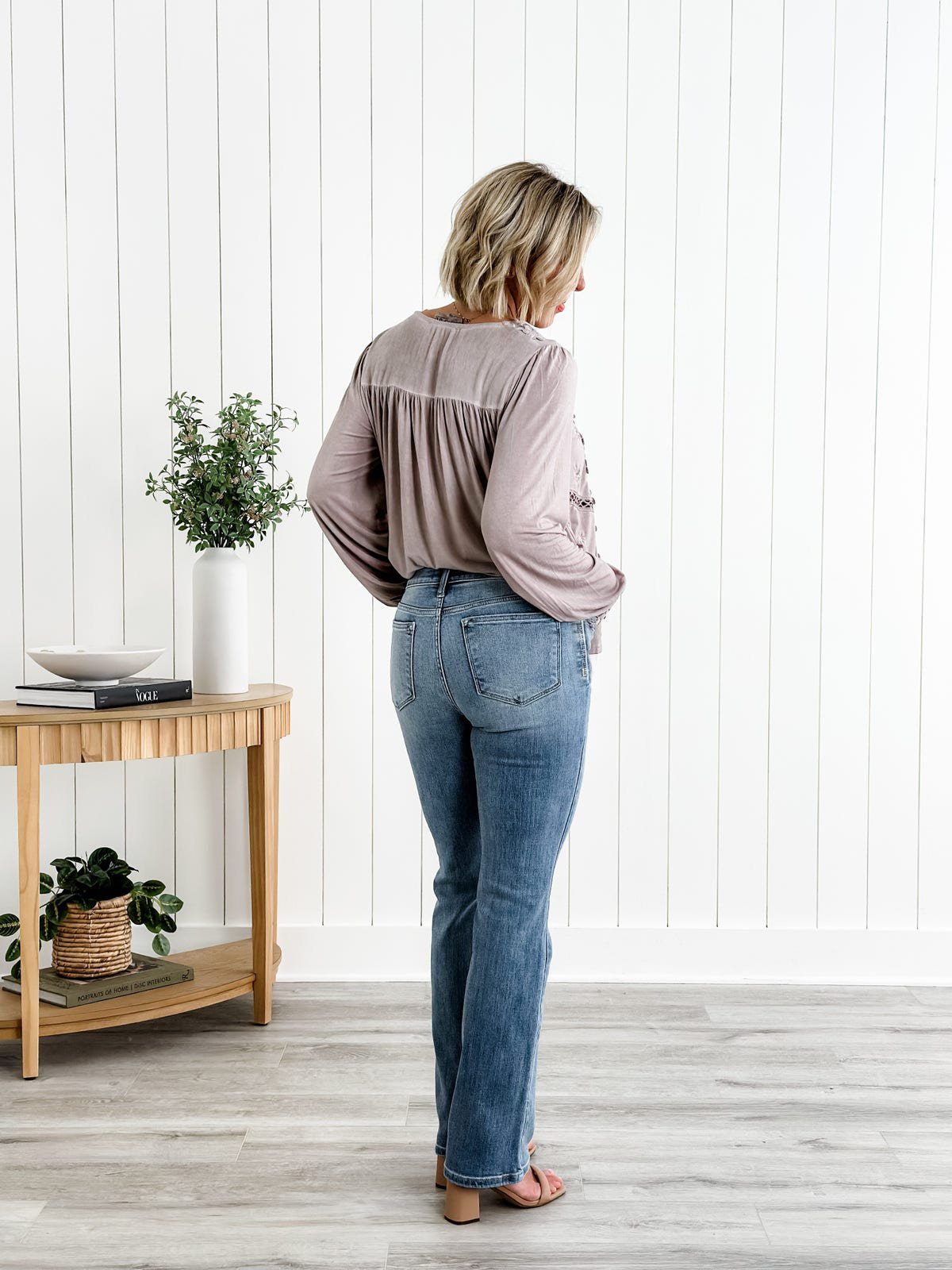 👖Holy Grail – Bootcut-Jeans mit Bauchkontrolle🔥