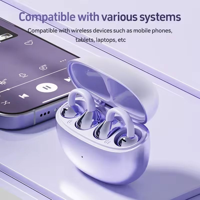 ✨2025 Neue Produkte Rabatt✨📲Ear Clip Bluetooth Kopfhörer-BUY 2 FREE SHIPPING NOW