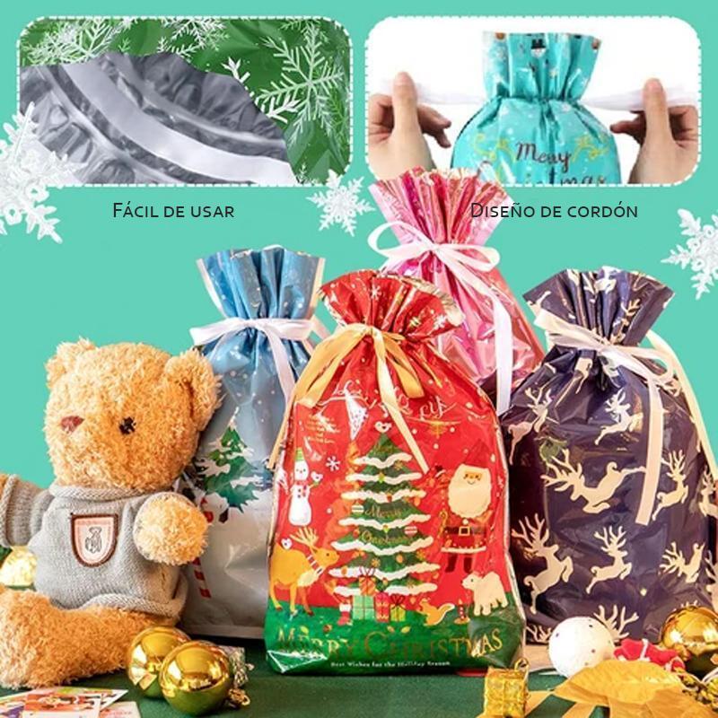 🎁Weihnachtliche Geschenktüten mit Spitzendesign🎀