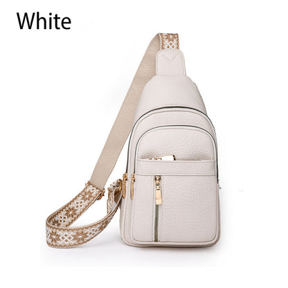 🔥50 % RABATT🔥Brusttasche aus Vintage-PU-Leder für Damen