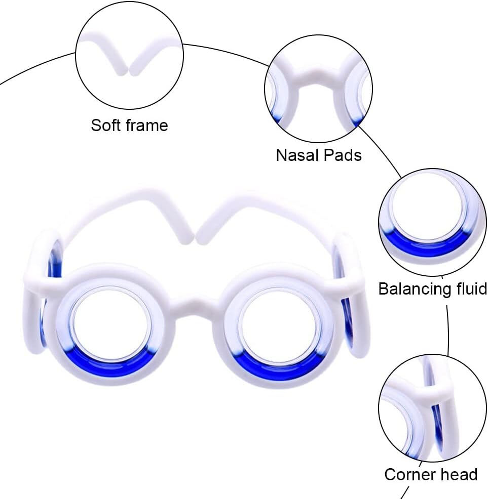 Intelligente Brille zur Linderung der Reisekrankheit