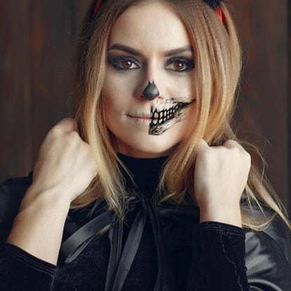 Halloween Prank Makeup Temporäres Tattoo Set