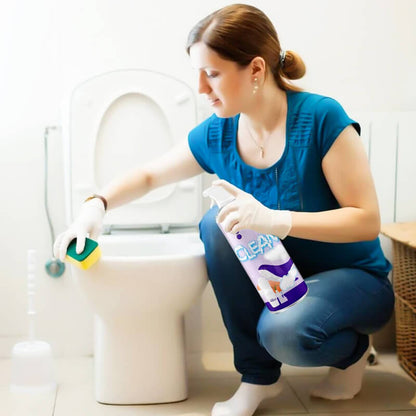 Erfrischender Sprudelreiniger für die Toilette