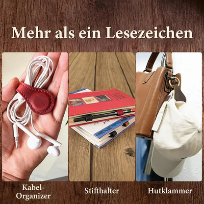 🔥Heißer Verkauf-49% Rabatt🔥 Personalisiertes magnetisches Leder-Lesezeichen