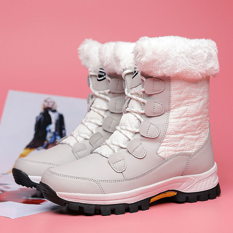 Warme, Wasserdichte, Rutschfeste Schneestiefel Für Damen