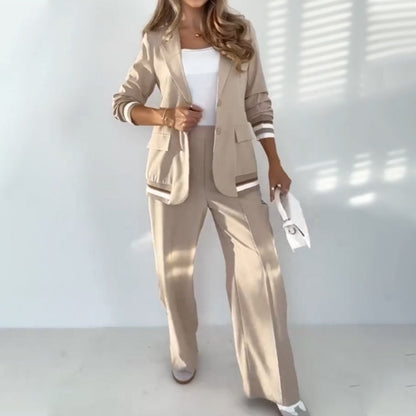 59% Rabatt 🥰💖Lässiges beiges 2-teiliges Set für Damen