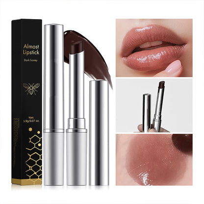 Schwarzer Honig getönter Lippenbalsam