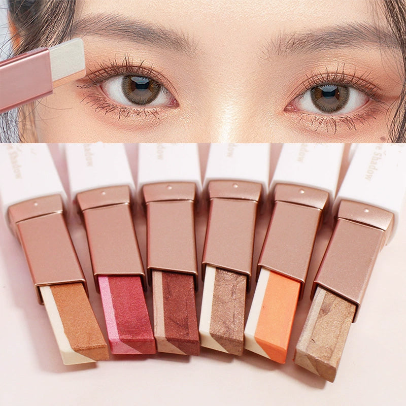 🔥🔥🔥2025 Äußerst beliebte Kosmetik🖌️Double Colour Glitter Gradient Eyeshadow Stick