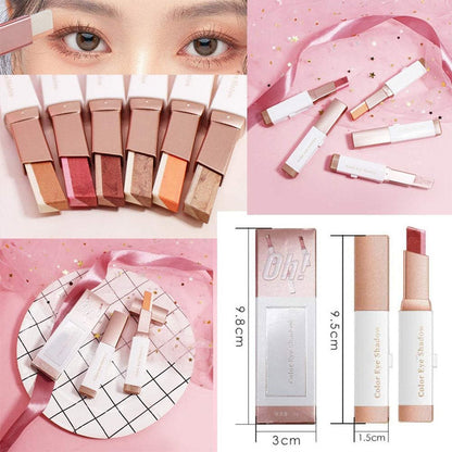 🔥🔥🔥2025 Äußerst beliebte Kosmetik🖌️Double Colour Glitter Gradient Eyeshadow Stick