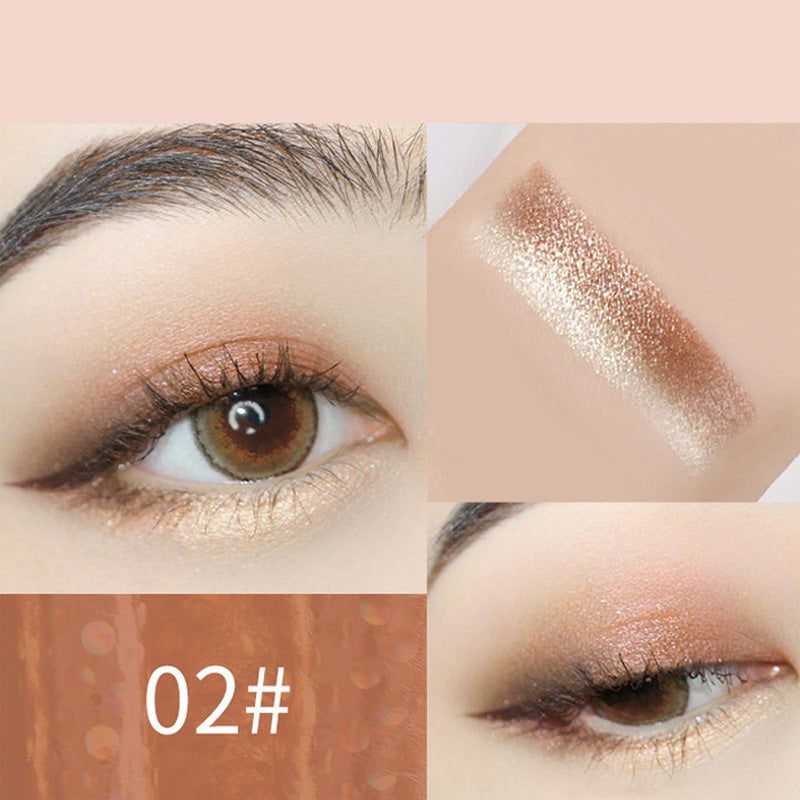 🔥🔥🔥2025 Äußerst beliebte Kosmetik🖌️Double Colour Glitter Gradient Eyeshadow Stick