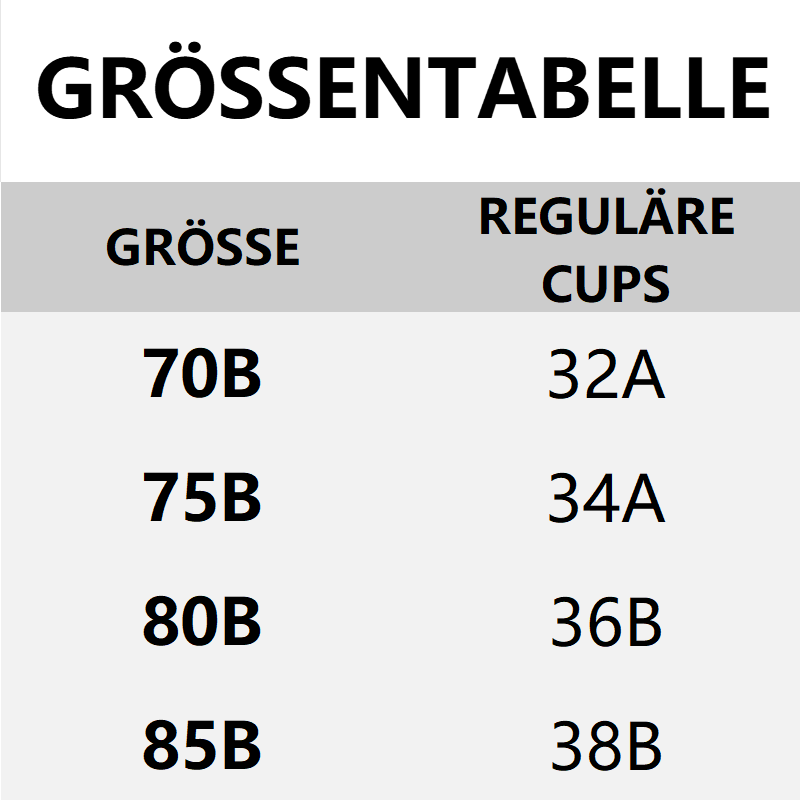 Bequemer Push-Up-BH mit Unterstützung und Lifting