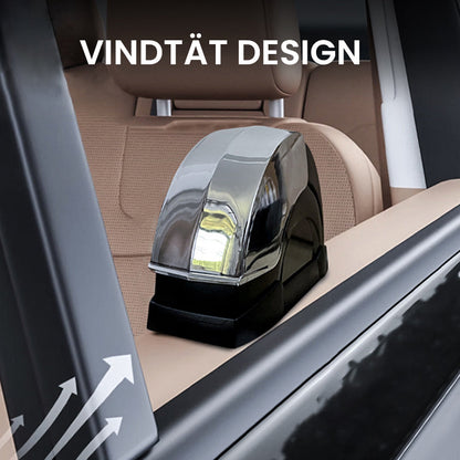 Winddichter Aschenbecher für Autotüren mit LED-Licht