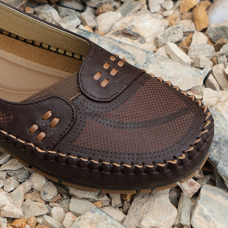 Bequeme, atmungsaktive flache Schuhe für Frauen