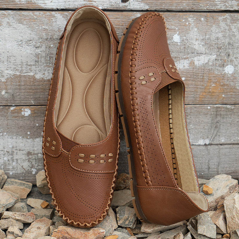 Bequeme, atmungsaktive flache Schuhe für Frauen