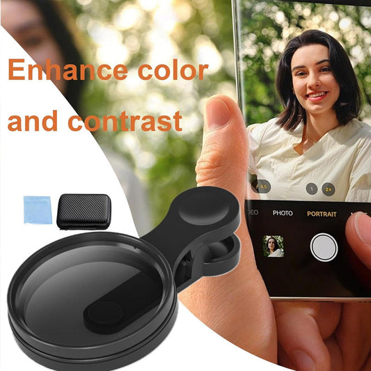 ⏳Begrenzte Zeit 50% Rabatt💥Bestellen Sie jetzt und erhalten Sie für begrenzte Zeit 2 gratis. Kaufen Sie mehr und erhalten Sie mehr Ultradünner Zirkularpolfilter mit Clip