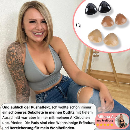 Beidseitig klebende Push-Up-Nippelabdeckungen
