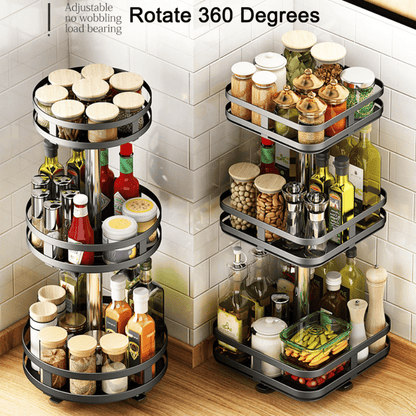 🔥Das um 360° drehbare Lagerregal kann in jeder Szene verwendet werden