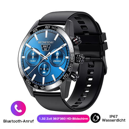 SMARTWATCH BENUTZERDEFINIERTES ZIFFERBLATT, SPORT WASSERDICHT BLUETOOTH  ANRUF SMARTWATCH ECG+PPG