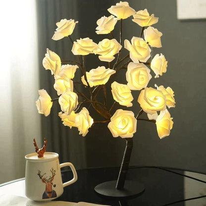 Forever Rose Tree Lamp