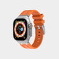 🔥Letzten Tag 50 % Rabatt auf kostenlosen Versand🔥AP Metallkopf-Silikonband für Apple Watch