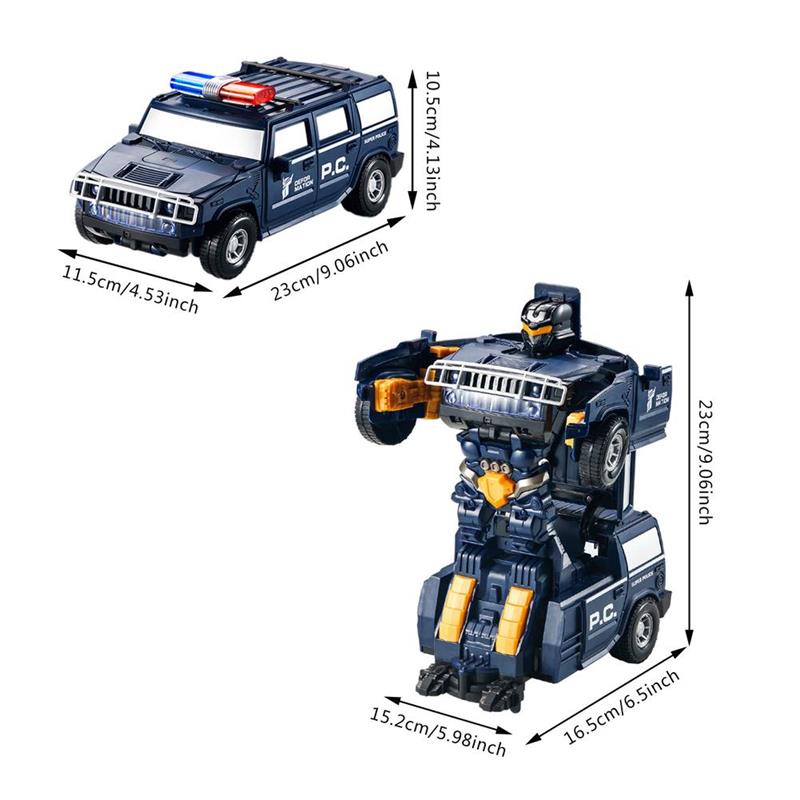 🔥🥳Weihnachten Heißer Verkauf🎁Verwandlung Roboter Modell Spielzeugauto🚓✨