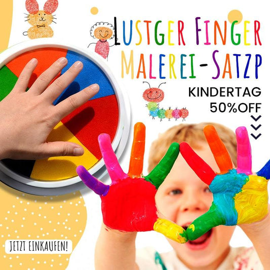 Weihnachtsangebote Lustiges Finger-Malen-Set